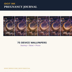 Idgit Ink Pregnancy digital journal — 75 device wallpapers preview