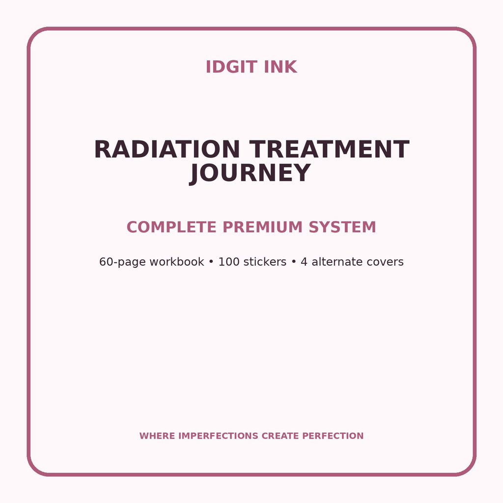 Radiation Treatment Journey Digital Journal – Deluxe 500-Page Planner — listing image 2 of 4