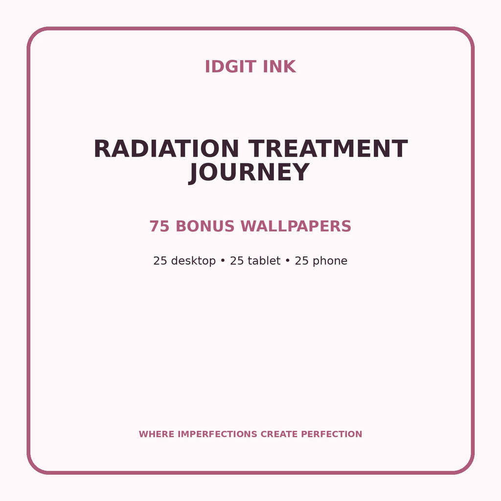 Radiation Treatment Journey Digital Journal – Deluxe 500-Page Planner — listing image 3 of 4