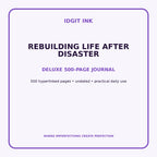 Rebuilding Life After Disaster Digital Journal – Deluxe 500-Page Planner — listing image 1 of 4