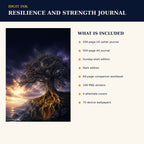 Idgit Ink Resilience and Strength digital journal — four alternate journal covers