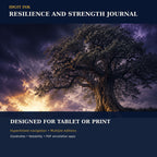 Idgit Ink Resilience and Strength digital journal — 100 PNG digital stickers preview