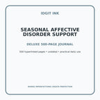 Seasonal Affective Disorder Support Digital Journal – Deluxe 500-Page Planner — listing image 1 of 4