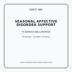 Seasonal Affective Disorder Support Digital Journal – Deluxe 500-Page Planner — listing image 3 of 4