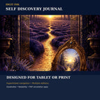 Idgit Ink Self-Discovery digital journal — 100 PNG digital stickers preview