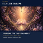 Idgit Ink Self-Love digital journal — 100 PNG digital stickers preview