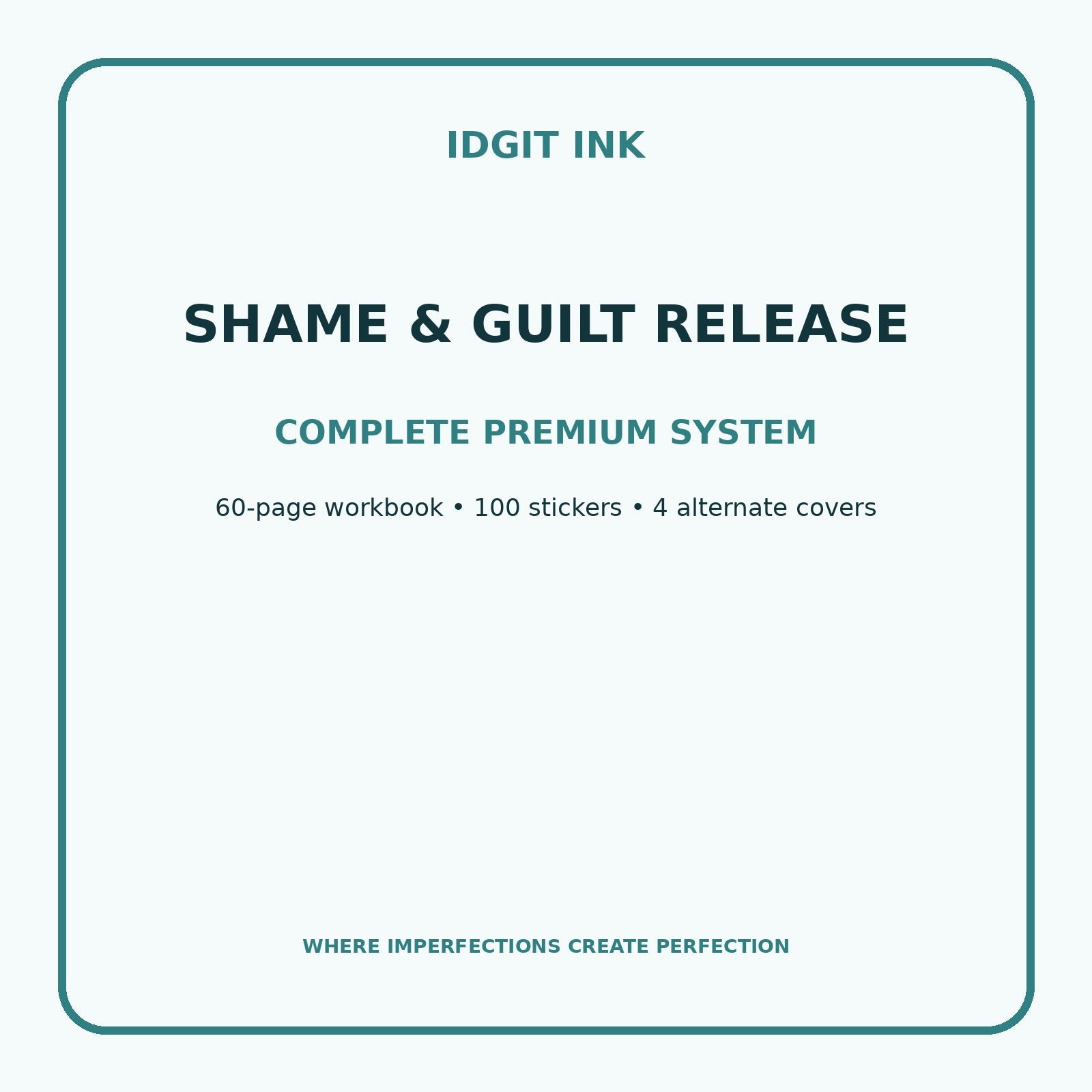 Shame & Guilt Release Digital Journal – Deluxe 500-Page Planner — listing image 2 of 4