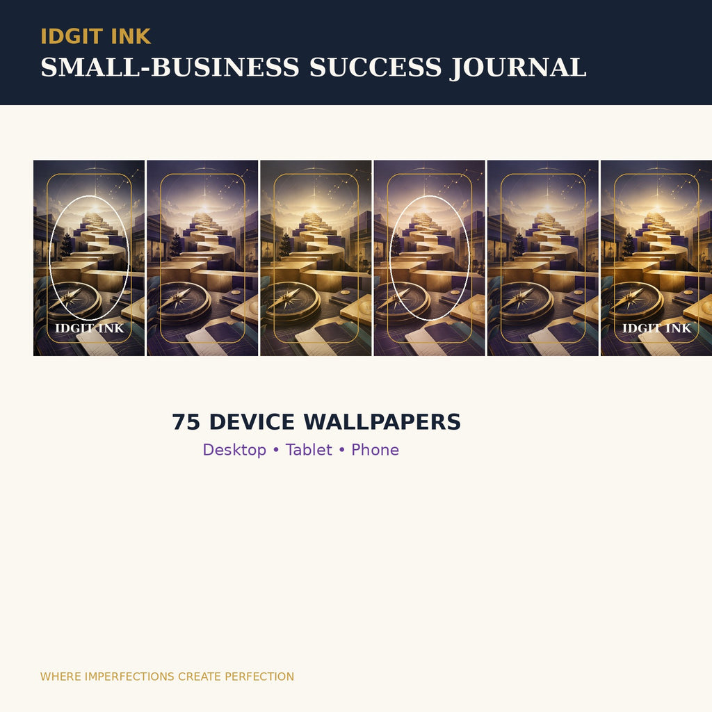 Idgit Ink Small-Business Success digital journal — 75 device wallpapers preview