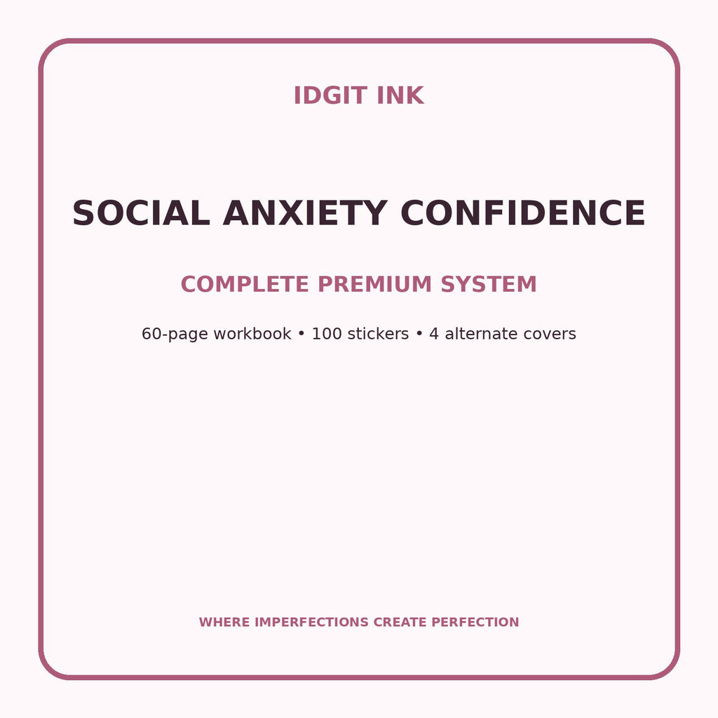 Social Anxiety Confidence Digital Journal – Deluxe 500-Page Planner — listing image 2 of 4