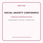 Social Anxiety Confidence Digital Journal – Deluxe 500-Page Planner — listing image 2 of 4