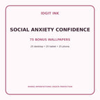 Social Anxiety Confidence Digital Journal – Deluxe 500-Page Planner — listing image 3 of 4