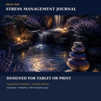 Idgit Ink Stress-Management digital journal — 100 PNG digital stickers preview