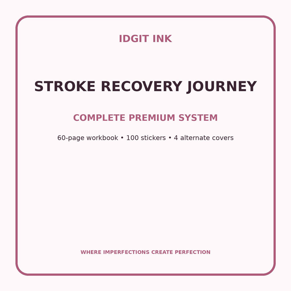 Stroke Recovery Journey Digital Journal – Deluxe 500-Page Planner — listing image 2 of 4