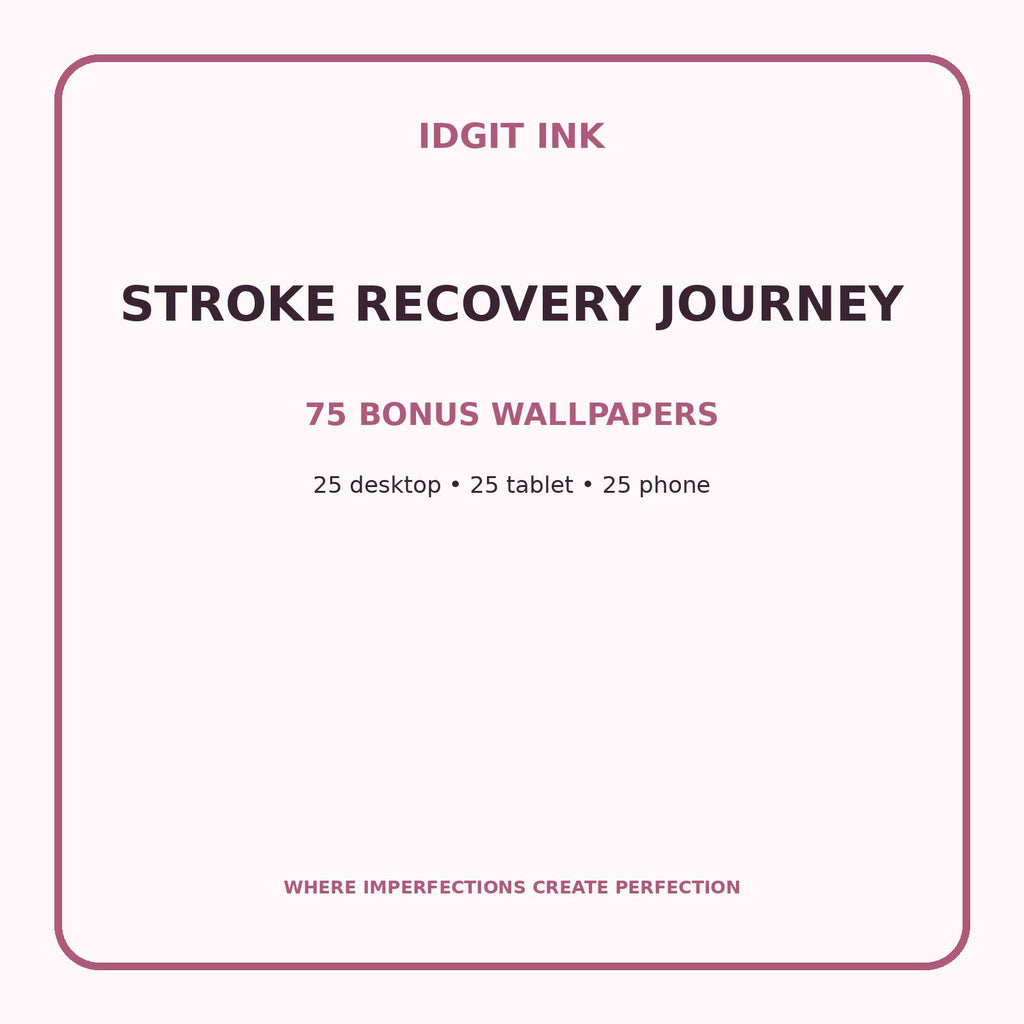 Stroke Recovery Journey Digital Journal – Deluxe 500-Page Planner — listing image 3 of 4