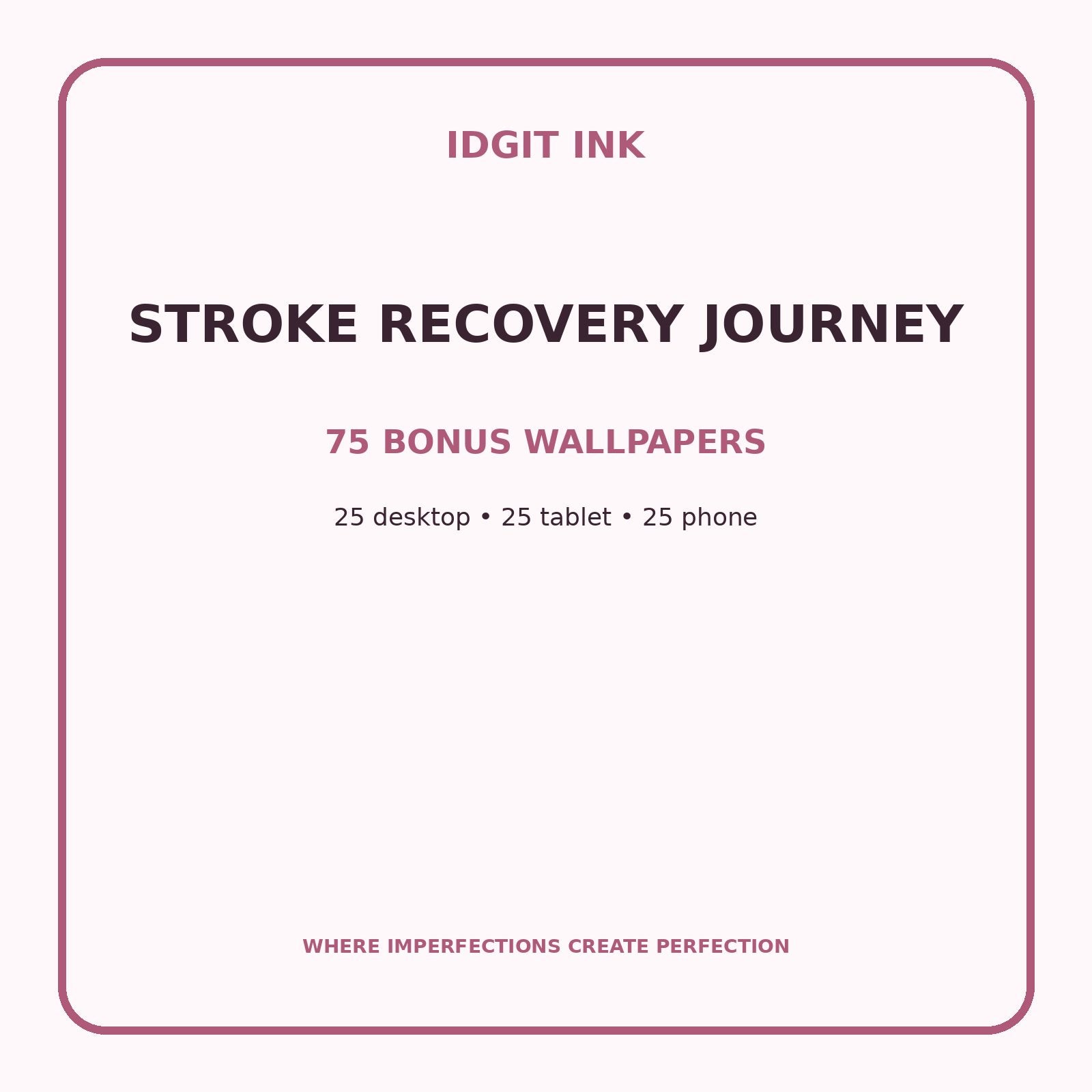 Stroke Recovery Journey Digital Journal – Deluxe 500-Page Planner — listing image 3 of 4