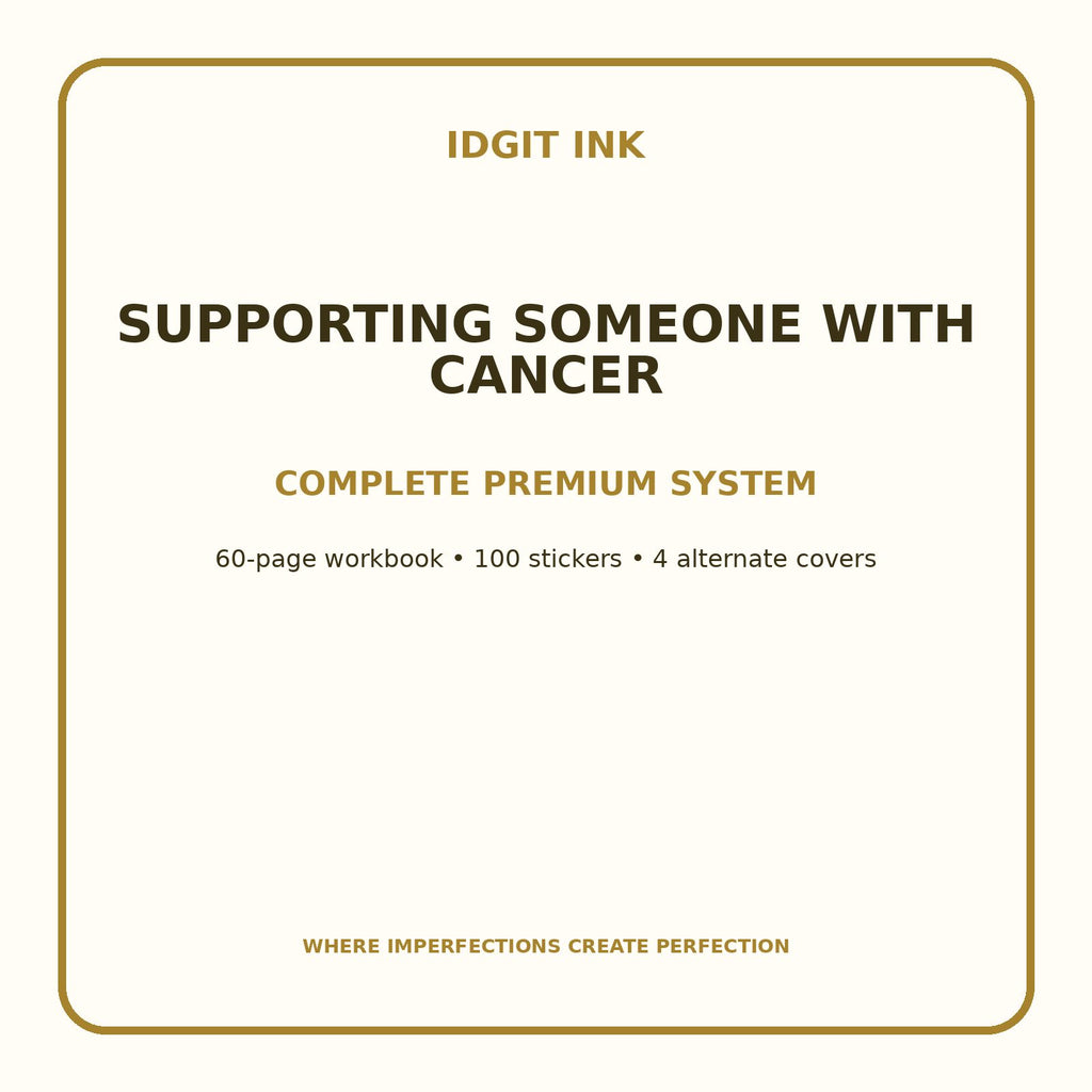 Supporting Someone With Cancer Digital Journal – Deluxe 500-Page Planner — listing image 2 of 4