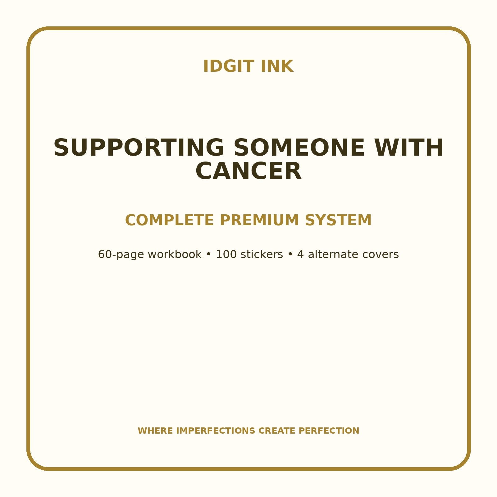 Supporting Someone With Cancer Digital Journal – Deluxe 500-Page Planner — listing image 2 of 4