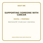 Supporting Someone With Cancer Digital Journal – Deluxe 500-Page Planner — listing image 4 of 4
