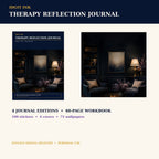 Idgit Ink Therapy Reflection digital journal — complete deluxe journal bundle overview