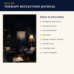 Idgit Ink Therapy Reflection digital journal — four alternate journal covers