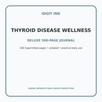 Thyroid Disease Wellness Digital Journal – Deluxe 500-Page Planner — listing image 1 of 4