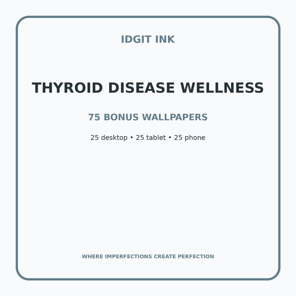 Thyroid Disease Wellness Digital Journal – Deluxe 500-Page Planner — listing image 3 of 4