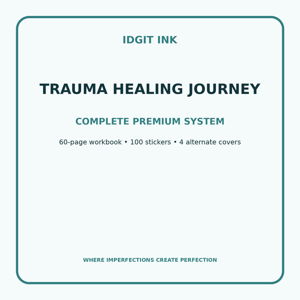 Trauma Healing Journey Digital Journal – Deluxe 500-Page Planner — listing image 2 of 4