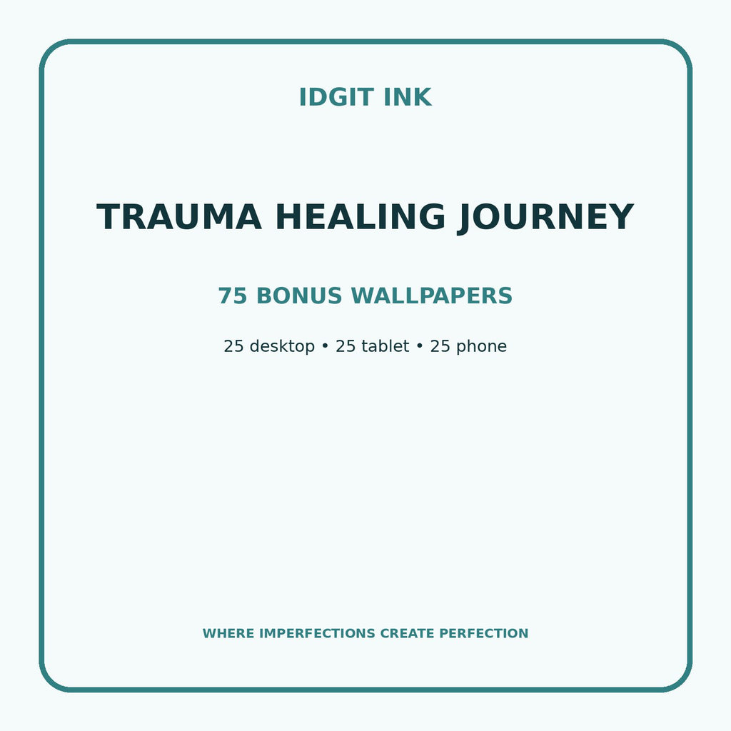 Trauma Healing Journey Digital Journal – Deluxe 500-Page Planner — listing image 3 of 4