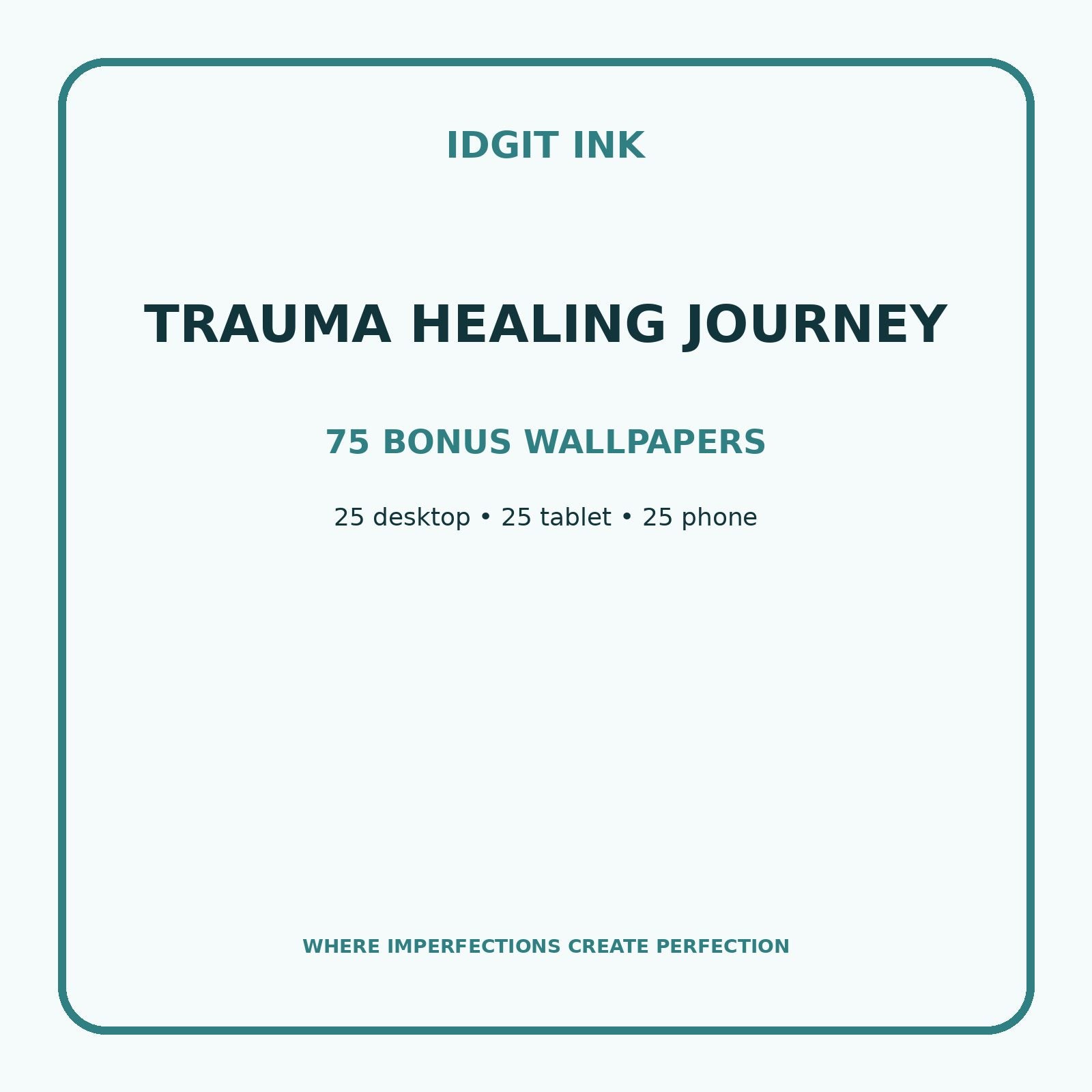 Trauma Healing Journey Digital Journal – Deluxe 500-Page Planner — listing image 3 of 4