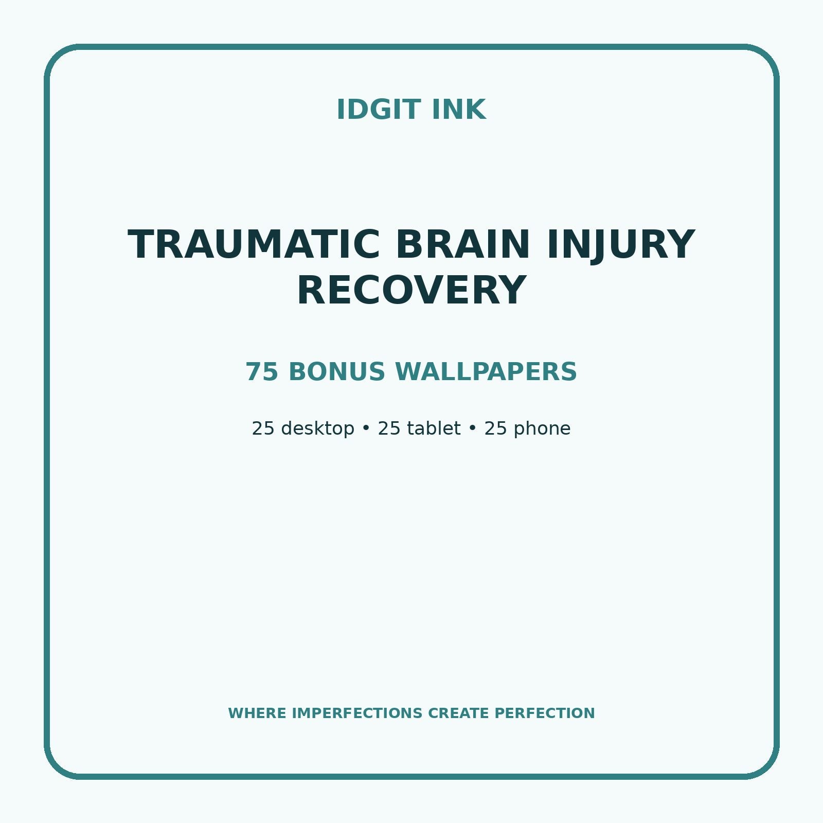 Traumatic Brain Injury Recovery Digital Journal – Deluxe 500-Page Planner — listing image 3 of 4