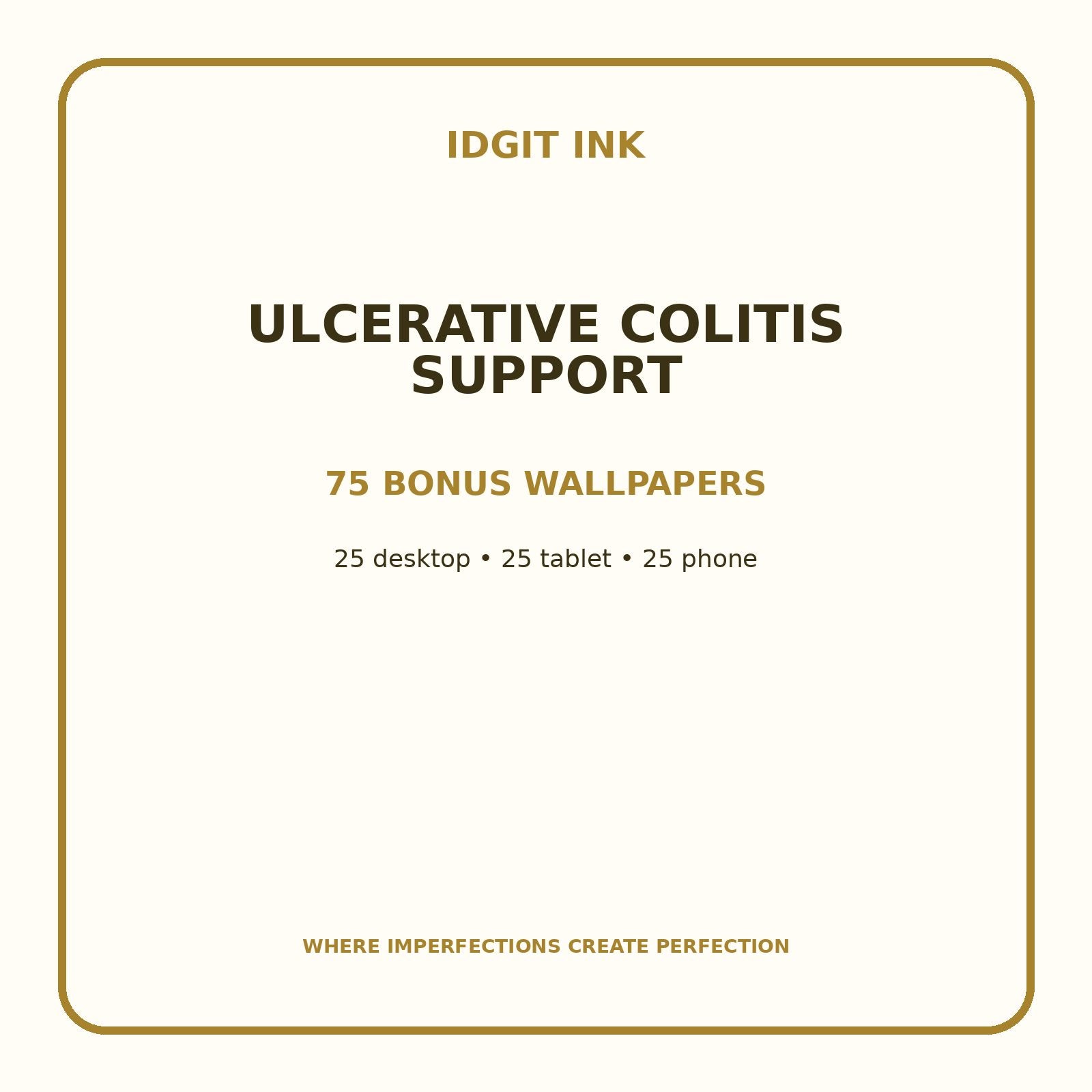 Ulcerative Colitis Support Digital Journal – Deluxe 500-Page Planner — listing image 3 of 4
