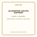 Ulcerative Colitis Support Digital Journal – Deluxe 500-Page Planner — listing image 4 of 4