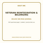 Veteran Reintegration & Belonging Digital Journal – Deluxe 500-Page Planner — listing image 1 of 4