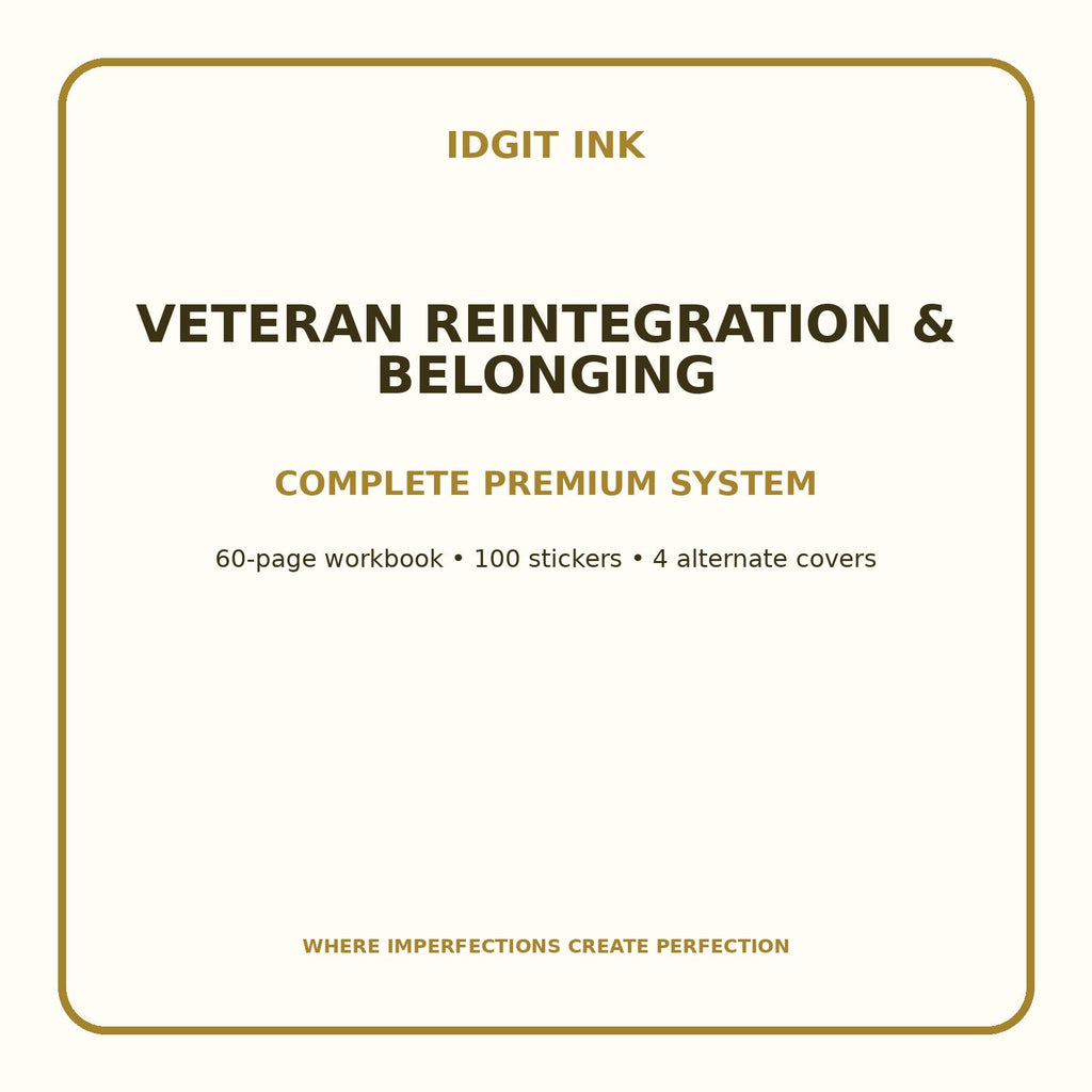 Veteran Reintegration & Belonging Digital Journal – Deluxe 500-Page Planner — listing image 2 of 4