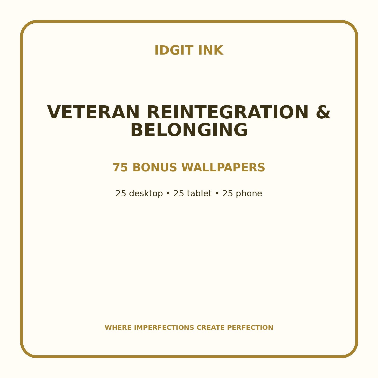 Veteran Reintegration & Belonging Digital Journal – Deluxe 500-Page Planner — listing image 3 of 4