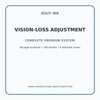 Vision-Loss Adjustment Digital Journal – Deluxe 500-Page Planner — listing image 2 of 4