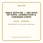 Walk With Me — 365 Days of Hope, Connection & Forward Steps Digital Journal – Deluxe 500-Page Planner — listing image 4 of 4