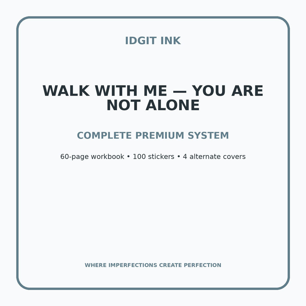 Walk With Me — You Are Not Alone Digital Journal – Deluxe 500-Page Planner — listing image 2 of 4